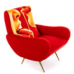 Honey Arm Chair - Red