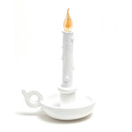 Bugia Table Lamp - White / White