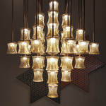 Oli Chandelier - Antique Bronze / Smoky Grey