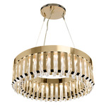 Skylar Chandelier - Gold / Crystal