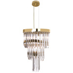 Royal Chandelier - Gold / Crystal