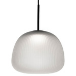 Bes Pendant - Dark Gray / Frosted