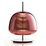 Bes Table Lamp - Black / Purple Amethyst