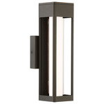 Soll Outdoor Wall Sconce - Oil Rubbed Bronze / Opal