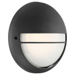 Clifton Eyelid Outdoor Bulkhead - Black / Opal