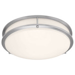 Solero II Ceiling Light - Brushed Steel