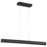 Carmel Linear Pendant - Matte Black / White Acrylic