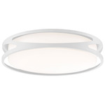 Lucia Ceiling Light Fixture - White / Acrylic