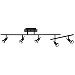 Viper Multi Light Adjustable Spot Track - Black