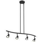 Cobra Linear Spot Pendant - Black