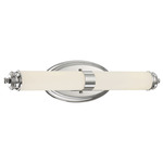 Madison Bathroom Vanity Light - Chrome / Opal