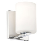 Oslo Wall Sconce - Chrome / Opal