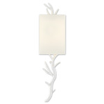 Baneberry Wall Sconce - Gesso White / Off White