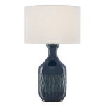 Samba Table Lamp - Blue / Off White