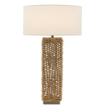 Torquay Table Lamp - Natural / Off White