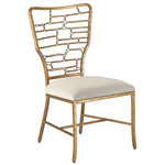 Vinton Chair - Gold / Light Stone