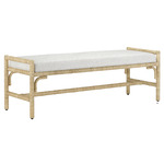 Olisa Bench - Natural / Light Stone