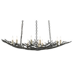 Rainforest Chandelier - Bronze