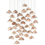 Catrice Multi Light Pendant - Contemporary Silver Leaf / Capiz