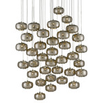 Pepper Multi Light Pendant - Silver / Nickel