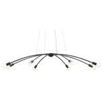 Longaville Chandelier - Satin Black