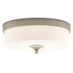 Bryce Ceiling Light - Silver Leaf / Frosted