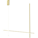 Coordinates Ceiling Light - Champagne / Opal
