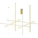 Coordinates Ceiling Light - Champagne / Opal