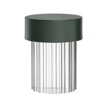 Last Order Portable Table Lamp - Matte Green / Clear