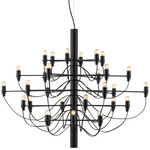 2097 Chandelier - Matte Black