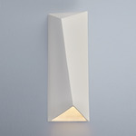 Diagonal Rectangle Outdoor Wall Sconce - Bisque
