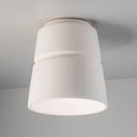 Cone Ceiling Light Fixture - Bisque