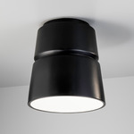 Cone Outdoor Ceiling Light Fixture - Carbon