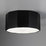 Deca Outdoor Ceiling Light Fixture - Carbon