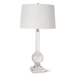 Stowe Table Lamp - Crystal / White