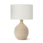 Biscayne Table Lamp - Natural / White