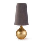 Southern Living Airel Table Lamp - Gold Leaf / Grey