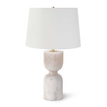 Joan Table Lamp - Alabaster / White