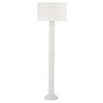 Nabu Floor Lamp - White / White