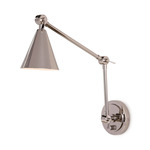 Sal Task Wall Sconce - Polished Nickel