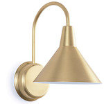 Dublin Wall Sconce - Natural Brass