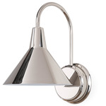 Dublin Wall Sconce - Polished Nickel