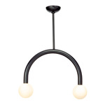 Happy Pendant - Oil Rubbed Bronze / Matte White