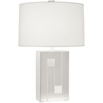 Blox Table Lamp - White / Ascot White