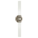 Daphne Wall Sconce - Antique Silver / Frosted