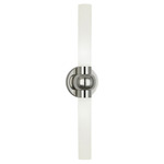 Daphne Wall Sconce - Chrome / Frosted