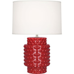 Dolly Table Lamp - Ruby Red / Fondine