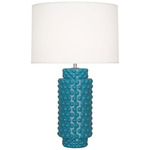 Dolly Table Lamp - Peacock / Fondine