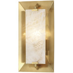 Gemma Wall Sconce - Modern Brass