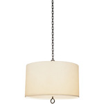 Meurice Pendant - Deep Patina Bronze / Off White